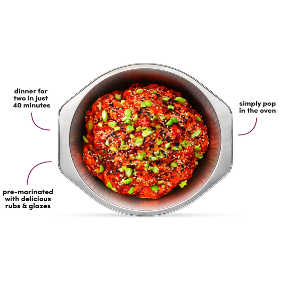 BOL Whole Roasted Firecracker Cauliflower Centrepieces (For 2) 516g