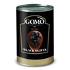 Gomo Pitted Black Olives in brine 4.15kg