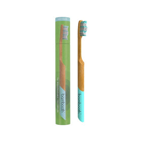 Bambooth Adult Bamboo Toothbrush - Aqua Marine