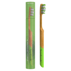 Bambooth Adult Bamboo Toothbrush - Forest Green