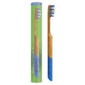 Bambooth Adult Bamboo Toothbrush - Sea Blue