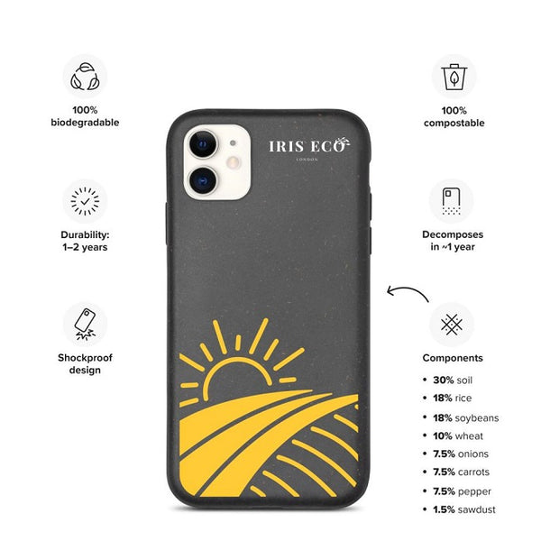 Iris Eco Sunny Biodegradable iPhone Case