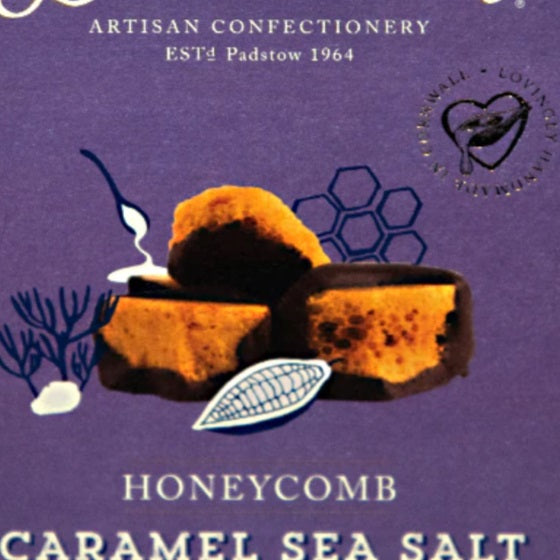 Buttermilk Vegan Chocolate Coated Caramel Sea Salt Honeycomb 150g