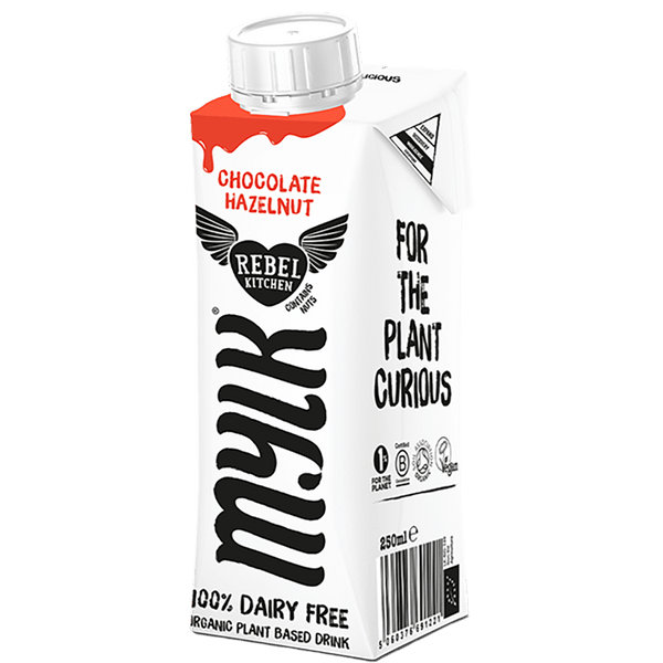 Rebel Kitchen Dairy-Free Organic Hazelnut Chocolate Mylk 250ml