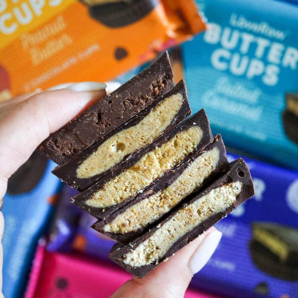 LoveRaw Chocolate Peanut Brownie Butter Cups (6pk)