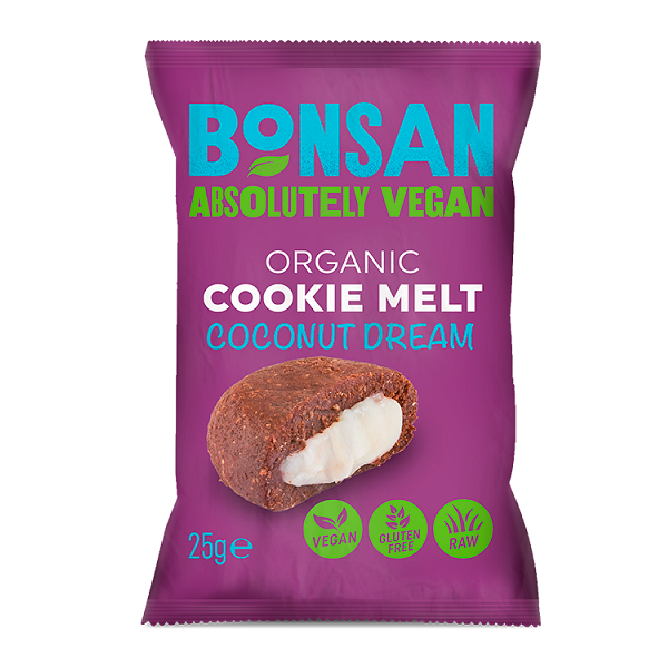 Bonsan Organic Coconut Dream Cookie Melt 25g