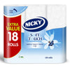 Nicky Soft Touch 2ply Toilet Tissue Rolls (18pk)
