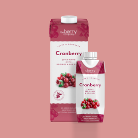 The Berry Company - Cranberry, Lemon, Red Grape & Rooibos Juice Blend 1L (12pk)