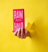 Raw Halo Vegan Dark & Pink Salt Chocolate Bar 70g