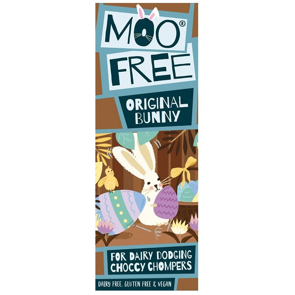 Moo Free Original Dairy-Free Milk Chocolate Easter Bunny Bar 32g (6pk)