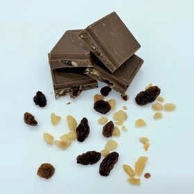 Moo Free Dairy-Free Vegan Fruit And Nut Chocolate Bar 80g