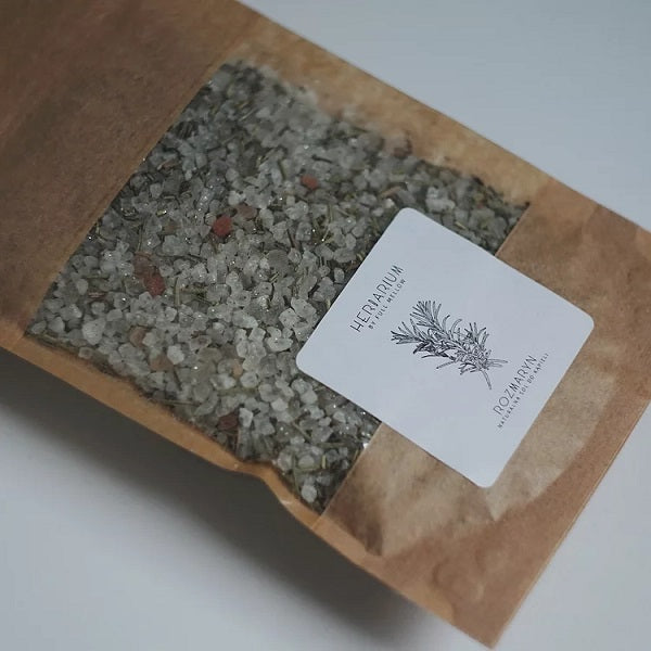 Full Mellow Herbarium Collection - Rosemary Natural Bath Salt 120g