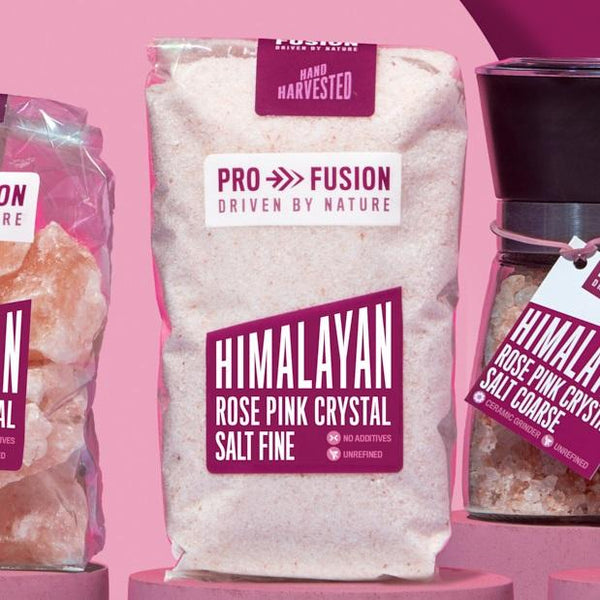 Profusion Himalayan Rose Pink Crystal Salt Fine 500g