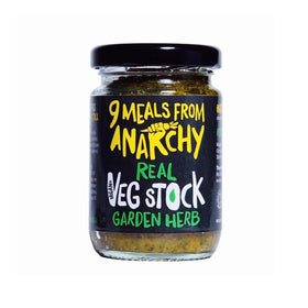 9 Meals From Anarchy Real Vegetable Stock - Garden Herb 105g