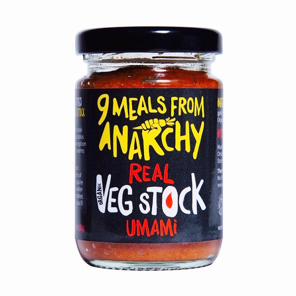 9 Meals From Anarchy Real Organic Vegetable Stock - Umami 105g
