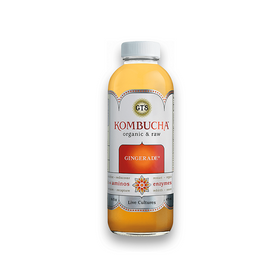 GT's Organic & Raw Gingerade Kombucha 473ml (12pk)