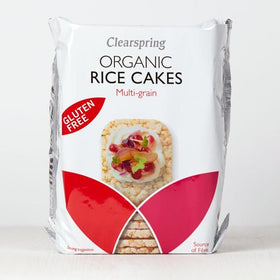 Clearspring Multigrain Organic Rice Cakes 130g