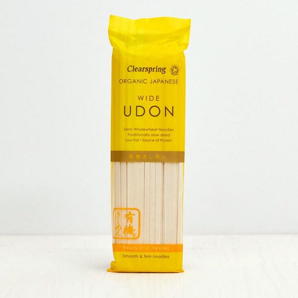 Clearspring Organic Japanese Wide Udon Noodles 200g
