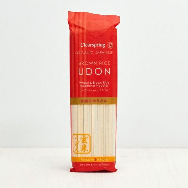 Clearspring Organic Japanese Brown Rice Udon Noodles 200g