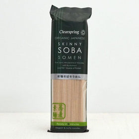 Clearspring Organic Japanese Skinny Soba Somen Noodles 200g