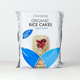 Clearspring Wholegrain Lightly Salted Organic Rice Cakes 130g