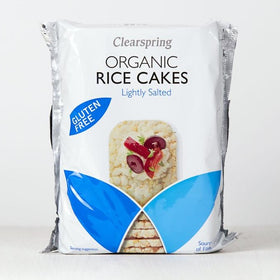 Clearspring Wholegrain Lightly Salted Organic Rice Cakes 130g