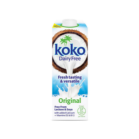Koko Dairy-Free Original Coconut M!lk Plus Calcium 1Ltr (12pk)