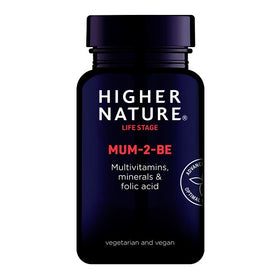 Higher Nature Multivitamins Minerals & Folic Acid - Mum-2-Be (30pk)