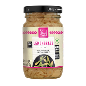 Thai Taste Lemongrass In Brine (Ta Krai) 114g