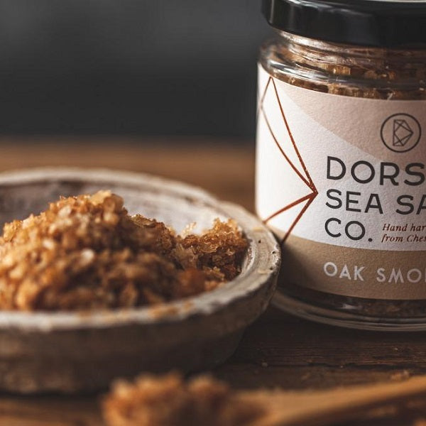 Dorset Sea Salt Co. - Oak Smoked Sea Salt Flakes 125g