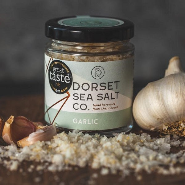 Dorset Sea Salt Co. - Garlic Infused Sea Salt Flakes 125g