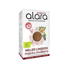 Alara Organic Milled Linseeds Maca & Mulberry Sprinkle 500g