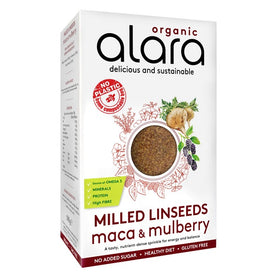 Alara Organic Milled Linseeds Maca & Mulberry Sprinkle 500g