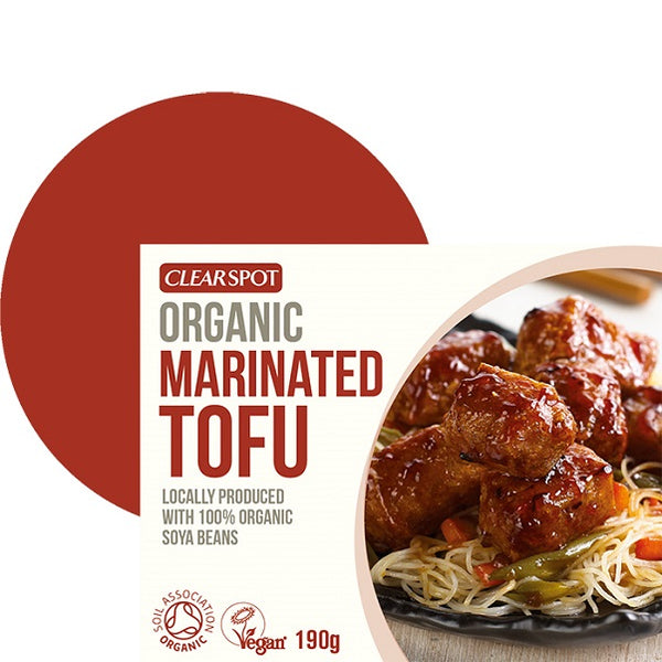 ClearSpot Organic Marinated Tofu 190g