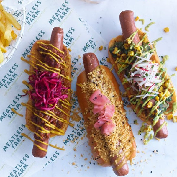 The Meatless Farm Co - Meat Free Hot Dogs 180g (4pk)