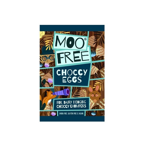 Moo Free Dairy-Free M!lk Chocolate Mini Eggs 80g (8pk)