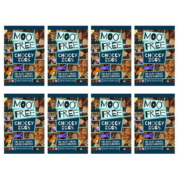 Moo Free Dairy-Free M!lk Chocolate Mini Eggs 80g (8pk)