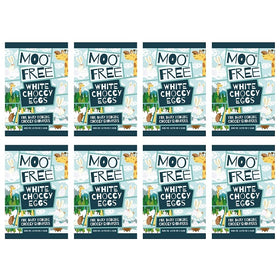 Moo Free Dairy-Free White Chocolate Mini Eggs 80g (8pk)
