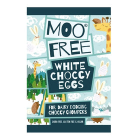 Moo Free Dairy-Free White Chocolate Mini Eggs 80g