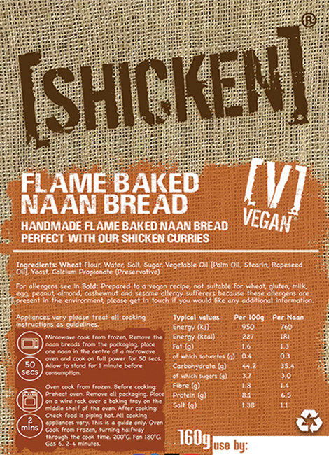 [SHICKEN] Handmade Flame Baked Naan Bread