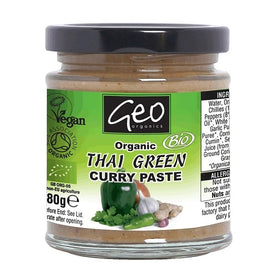 Geo Organics Organic Thai Green Curry Paste 180g