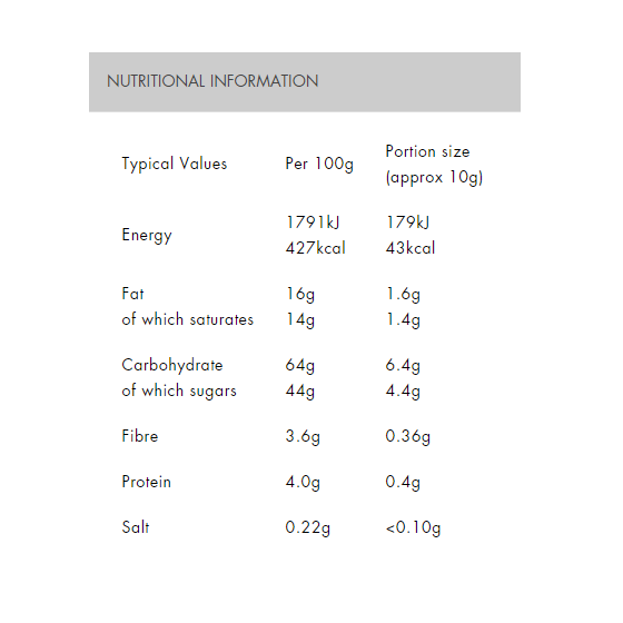 Enjoy! Opulent Orange Chocolate Fudge 100g