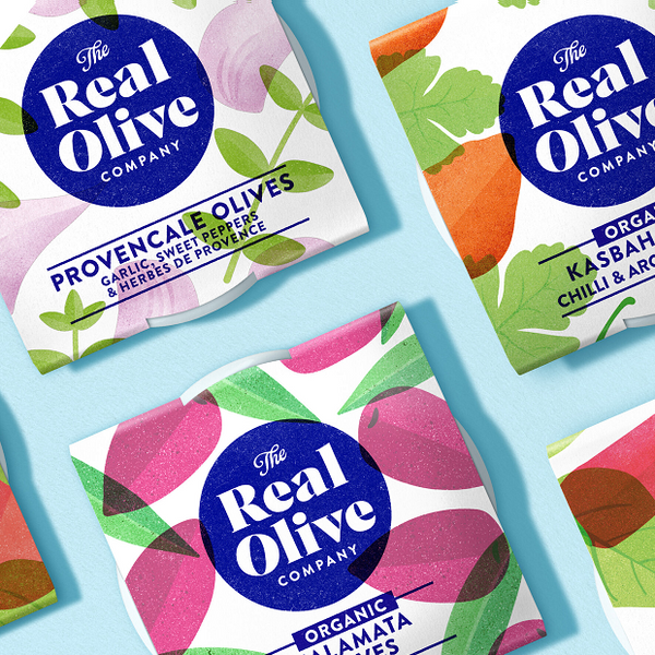 Real Olive Co. Provencal Garlic-Stuffed Olives Deli Pot 210g