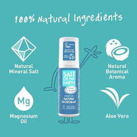 Salt Of The Earth - Ocean And Coconut Natural Deodorant Spray 100ml