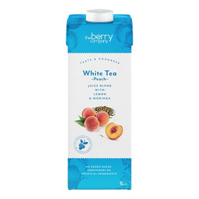 The Berry Company - White Tea & Peach With Lemon & Moringa Juice Blend 1L