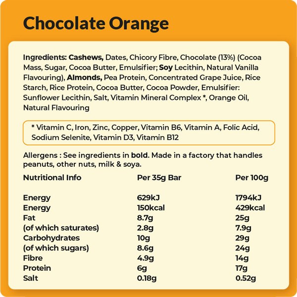 Vive Better Brownis - Chocolate Orange