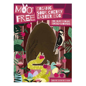 Moo Free Organic Sour Cherry Vegan Easter Egg 80g