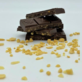 Moo Free Premium Dairy-Free Cinder Toffee Chocolate Bar 80g