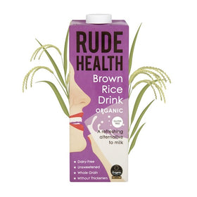 Rude Health Organic Brown Rice Drink 1Ltr (6pk)