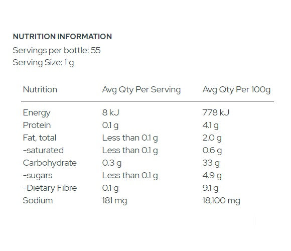 DELICIOU Fries Seasoning (Herbs & Flakey Salt) 55g